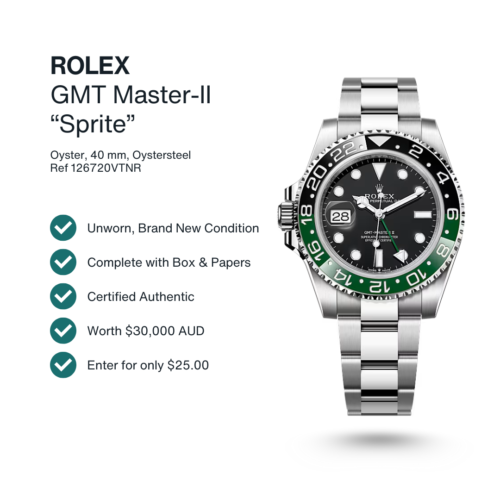 ROLEX GMT SPRITE MAY 2025